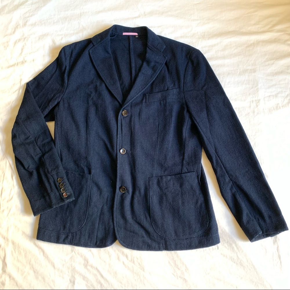 [Apolis] Indigo Wool Blazer